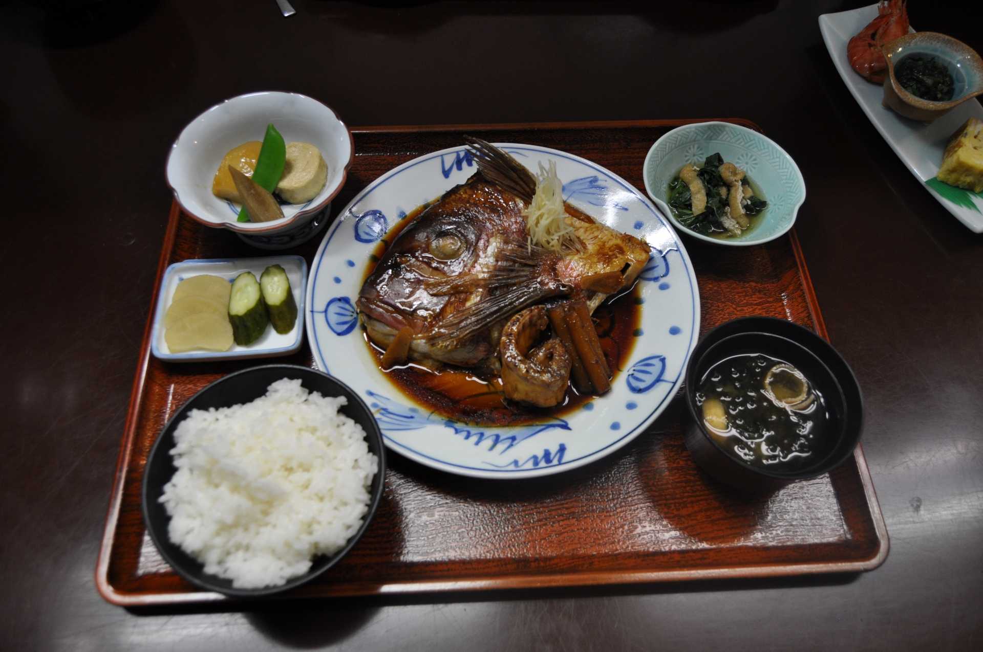 鯛のかぶと焼き